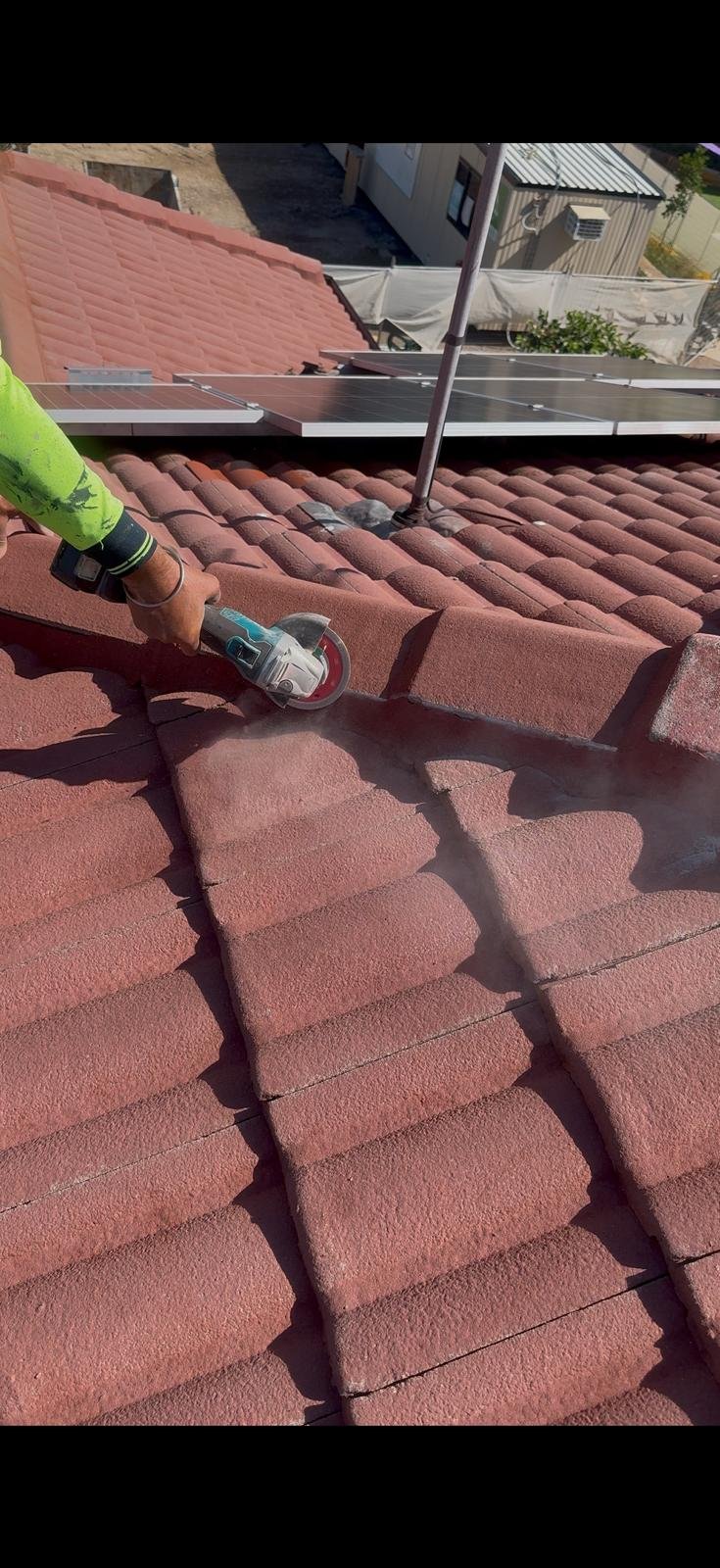 Roof Tile Cutting